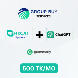 Combo ChatGPT, Hix Ai, Grammarly